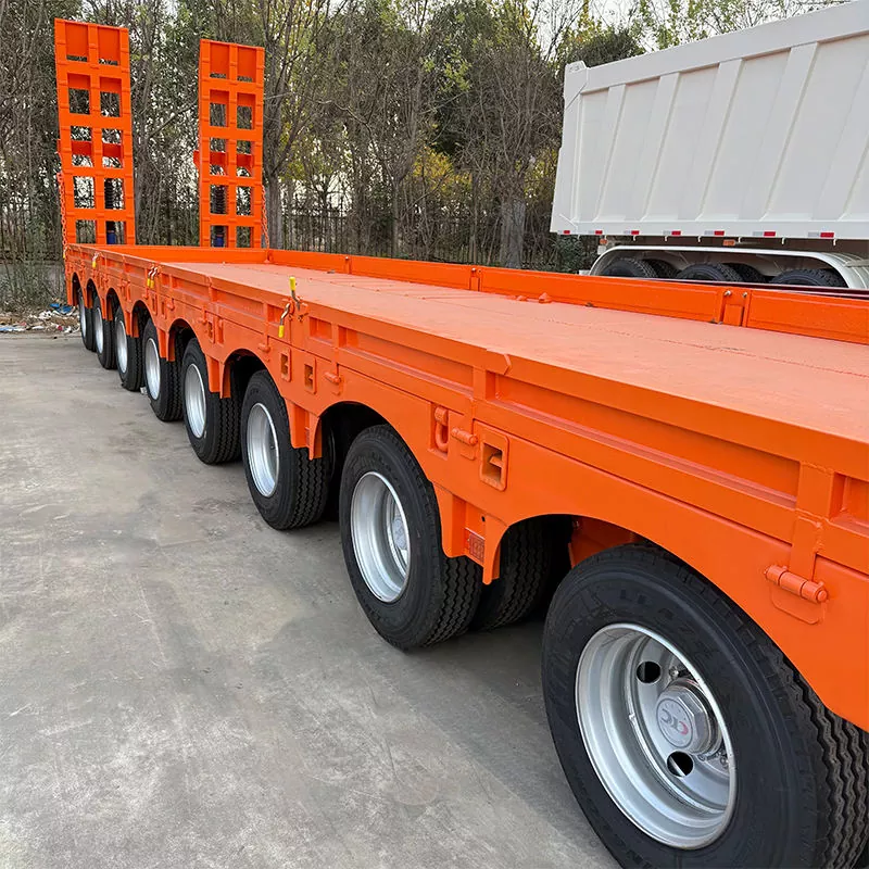 10-Axem Multi-Axem Hydraulica Gravis Haut Semi-Trailer