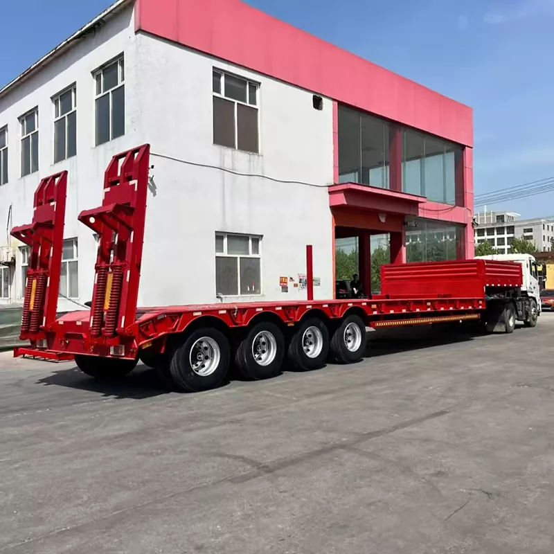 III-Axem Lowboy Semi-Trailer