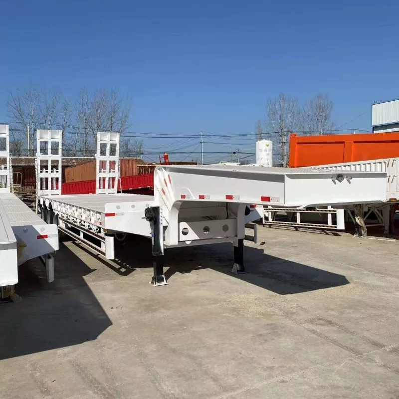 6-Axula Hydraulica Gravis-Haul Semi-Trailer