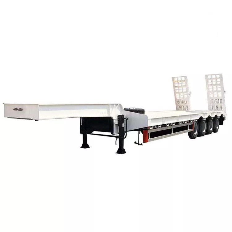 8-Axula Hydraulica Gravis-Haul Semi-Trailer