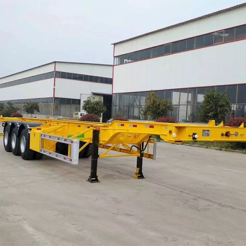 Humilis Bed Ossa continens Semi-Trailer