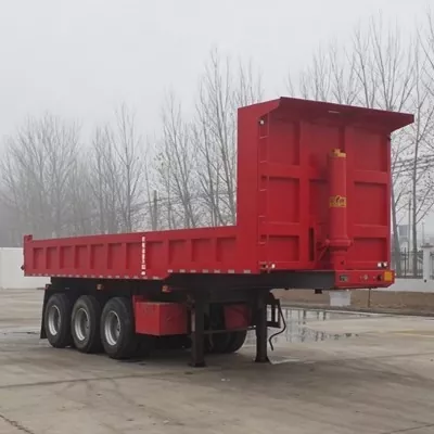 GRADATUS Deck Ante-Leva Dump Semi-Trailer