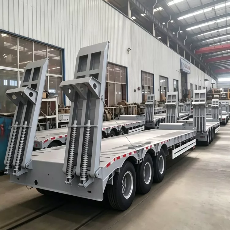 Ultra- Low Drop-Deck Gravis-Haul Semi-Trailer