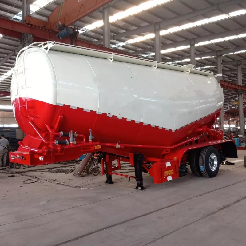 Vertical Powder Tank Semi-Trailer
